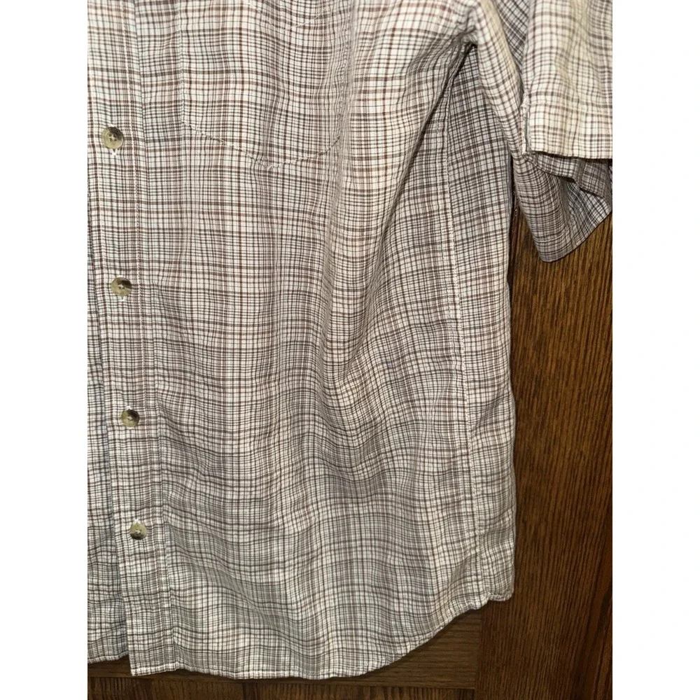 EUC Men's The North Face Shirt Size Medium Vented Button Down Short Sleeve Blend